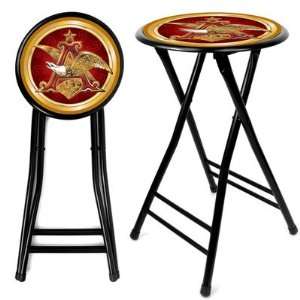 Anheuser Busch A & Eagle 24 Inch Cushioned Stool Fathers Day Birthday 