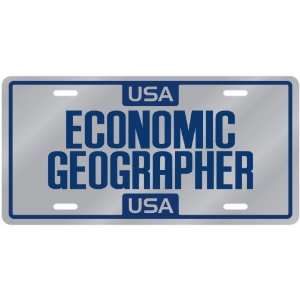  New  Usa Economic Geographer  License Plate Occupations 