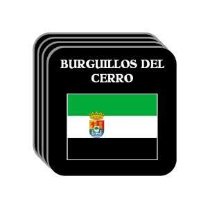 Extremadura   BURGUILLOS DEL CERRO Set of 4 Mini Mousepad Coasters