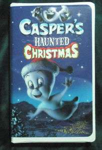 Caspers Haunted Christmas (VHS, 2000) LIKE NEW 46 18 096898588935 