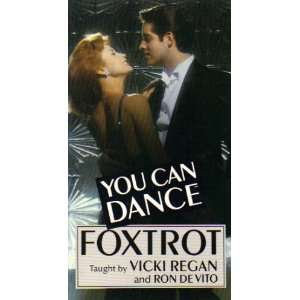  YOU CAN DANCE FOXTROT taught by VICKI REGAN (VHS TAPE 