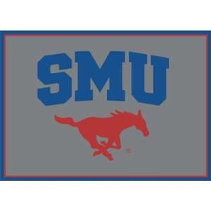  NCAA Team Spirit Rug   Southern Methodist (SMU) Mustangs 