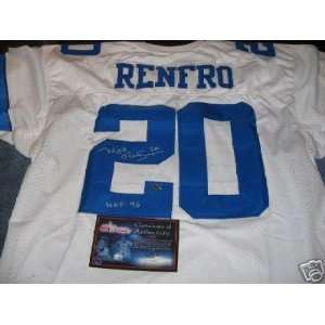  Mel Renfro Autographed Jersey   Sports Integrity coa 