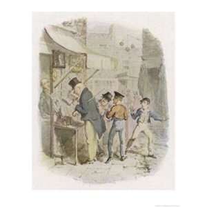  The Artful Dodger Teaches Oliver Twist to Pickpocket from 
