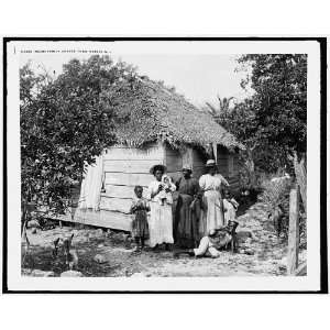  Negro family,Grants Town,Nassau,W.I.