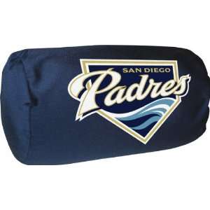   San Diego Padres 14x8 Beaded Spandex Bolster Pillow