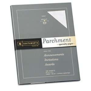  Southworth P974CK   Parchment Specialty Paper, 24 lbs., 8 