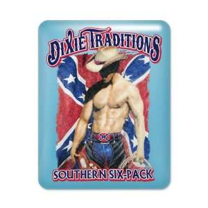  iPad Case Light Blue Dixie Traditions Southern Six Pack On 