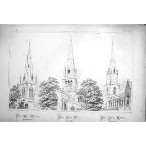  1853 CHURCH JAMES SOUTHAM MARYS NORTHAMPTONSHIRE