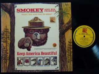 SMOKEY BEAR And His Friends 1966 LEO LP NM  