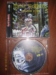 IRON MAIDEN SOMEWHERE IN TIME CD COLOMBIA new 1998  