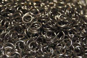 500 Jump Rings 1/4 inch 14g Bright Aluminum Chainmail  