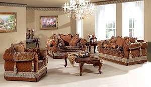 Sofa Set   Living Room Sofa Loveseat Chair Set   Traditional Couch Set 