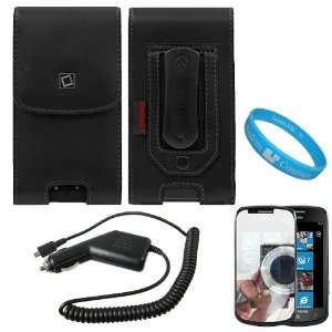  Protective Vertical Pouch Case with Removable Adjustable Belt Clip 