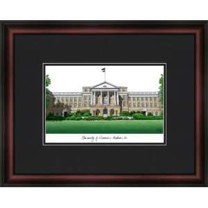   of Wisconsin Badgers Framed & Matted Campus Picture