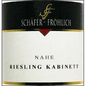  2008 Schafer Frohlich Estate Nahe Riesling Kabinett 750ml 