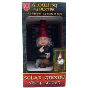  Solar Gnome Sitter   Zelda: Patio, Lawn & Garden
