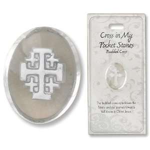   Pocket Catholic Christian Prayer Protection Stone