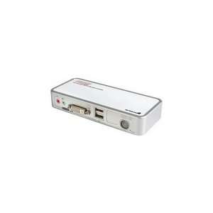  StarTech 2 Port USB DVI KVM Switch Kit w/ Cables Electronics