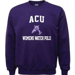  Abilene Christian Wildcats Purple Youth Womens Water Polo 