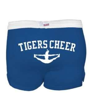  Tigers Cheer Shorts: Custom Junior Fit Soffe Cheer Shorts 