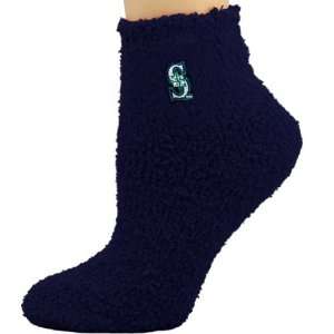  Seattle Mariners Ladies Navy Blue Sleepsoft Ankle Socks 