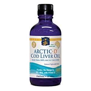   Naturals Arctic Cod Liver Oil+Vitamin D Orange: Health & Personal Care