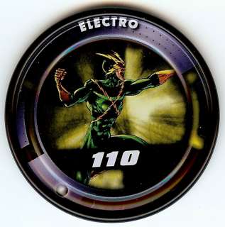 11 ELECTRO Marvel / Upper Deck Slingers Medallion  