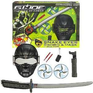  G.I. Joe Movie The Rise of Cobra Playset Snake Eyes Sword 