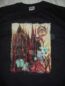 SLAYER World Sacrifice Tour T Shirt **NEW  