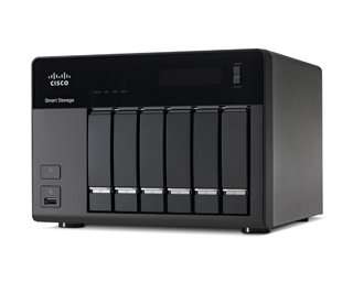 Cisco NSS 326 6 Bay Smart Storage offers business class performance at 