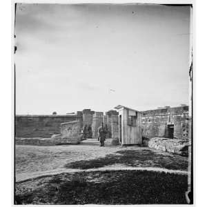  Civil War Reprint St. Augustine, Florida. Gate. Fort 