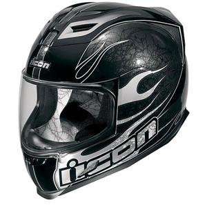  Icon Airframe Claymore Helmet   X Large/Black Automotive