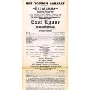 Bob Youngs Cabaret Cascade Colorado East Lynne 
