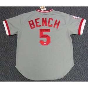  Johnny Bench Autographed Jersey   Sale!! Mitchell & Ness 