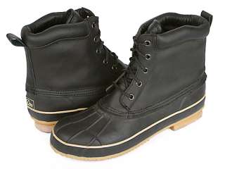 SKA DOO Black Leather & Rubber Work Boot US 3B $80 NWT  