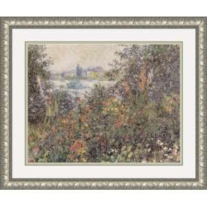  Fleurs A Vetheuil by Claude Monet   Framed Artwork