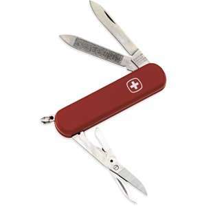 Esquire red Genuine Swiss Army Knife With Engraving Plate 