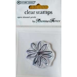  Open Almond Petals Clear Stamp Arts, Crafts & Sewing