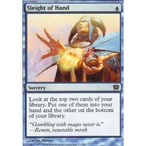 Sleight of Hand Playset of 4 (Magic the Gathering  9th Edition #99 