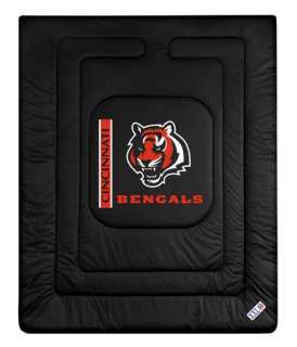 NFL CINCINNATI BENGALS LR (9) Piece Comforter Bed Set  