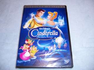 NEW* Walt Disneys CINDERELLA DVD 2 Disc Platinum Edition 