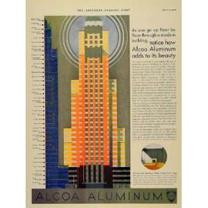  1932 Ad Alcoa Aluminum Company of America Building 