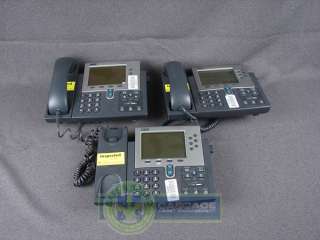 Qty 3 Cisco IP Series Phones  Qty.2 CP 7960G and Qty.1 CP 7940G