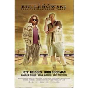  (24x36) The Big Lebowski Movie Jeff Bridges and John 