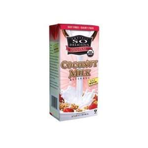 Cnut Milk, Organic, Original, Asptc, 32 oz (pack of 12 )