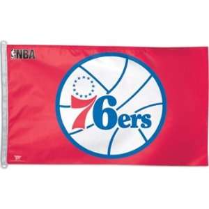  Philadelphia Sixers Flag Polyester 3 ft. x 5 ft. Patio 