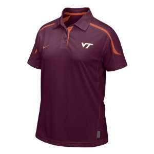    Virginia Tech Hokies Womens Polo Dress Shirt