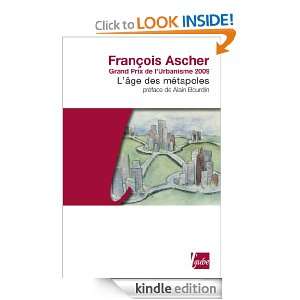 Âge des métapoles (Monde en cours) (French Edition) François 