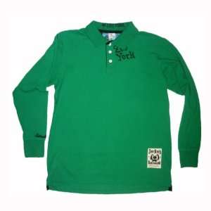   Unbreakable Color Green Long Sleeve Colar Shirt